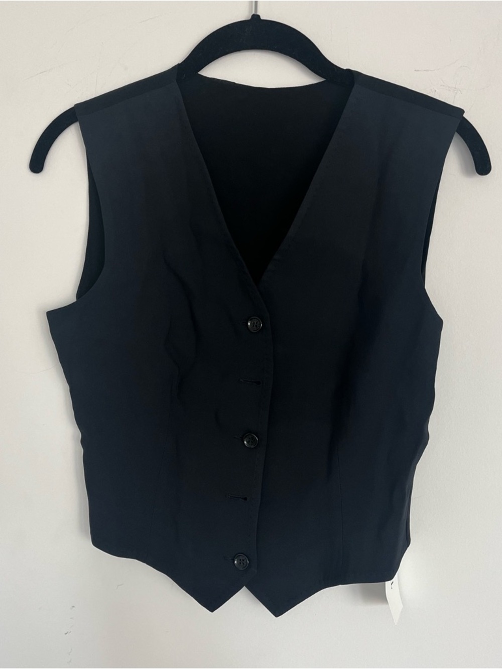 Dolce & Gabbana Black Women's Tailored Button Vest